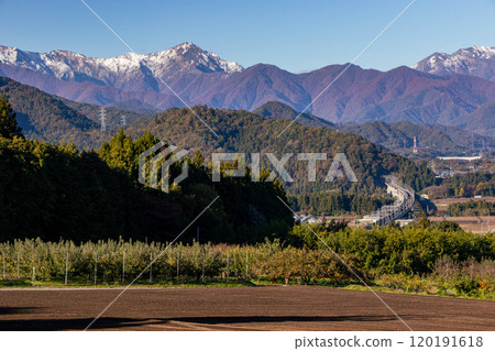 The first snow on Mt. Tanigawa and the Joetsu Shinkansen The first snow on Mt. Tanigawa and the Joetsu Shinkansen 120191618