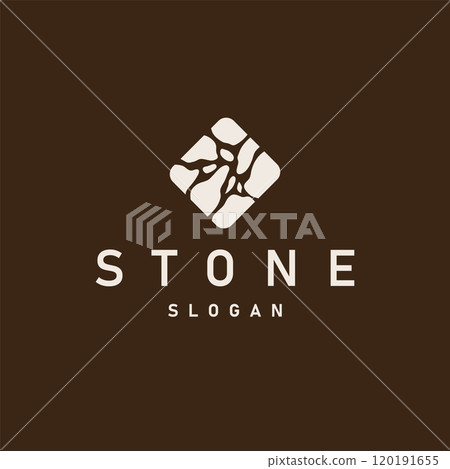Stone Logo, Premium Elegant Design, Stone Balance Vector, Stepping Rock Walking Icon Illustration Design Stone Logo, Premium Elegant Design, Stone Balance Vector, Stepping Rock Walking Icon Illustration Design 120191655