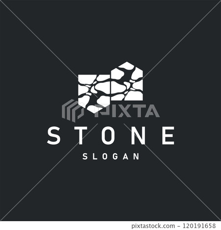 Stone Logo, Premium Elegant Design, Stone Balance Vector, Stepping Rock Walking Icon Illustration Design Stone Logo, Premium Elegant Design, Stone Balance Vector, Stepping Rock Walking Icon Illustration Design 120191658