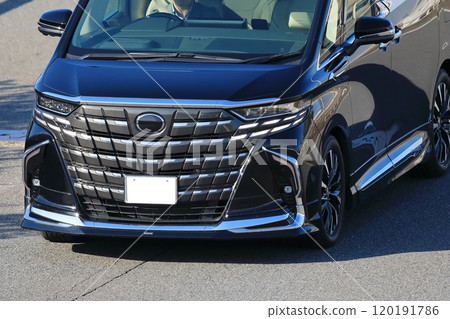 black minivan 120191786