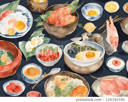 AI-inspired Japanese cuisine AI-inspired Japanese cuisine 120192392