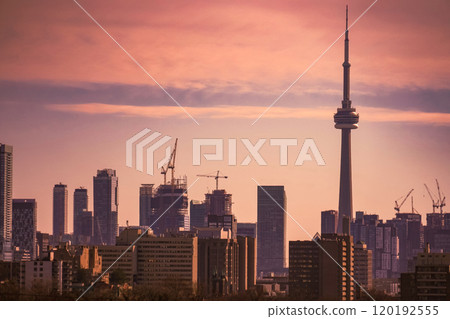 Toronto sunset Toronto sunset 120192555