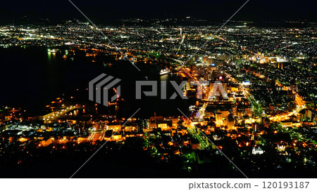 Hokkaido Hakodate night view 120193187