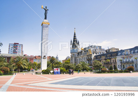 巴統歐洲廣場周圍的美景 巴統歐洲廣場周圍的美景 120193996