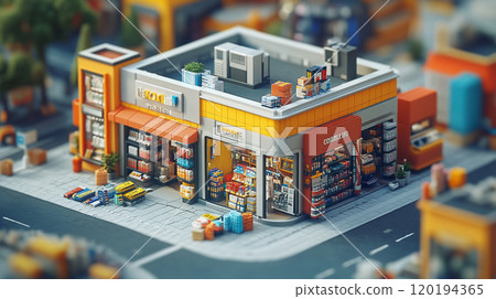 3d of shop. Shopping online concept. Black friday 3d of shop. Shopping online concept. Black friday 120194365