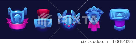 Ui game medal icon for achievement vector design Ui game medal icon for achievement vector design 120195096