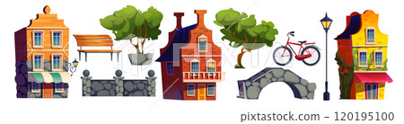 Old Europe street design elements 120195100