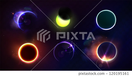 Total and partial solar eclipse 120195161