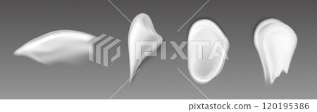 White skin care creamy product swatch White skin care creamy product swatch 120195386