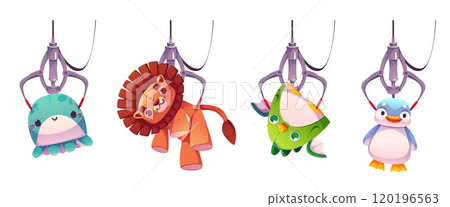 Toy claw grabber machine element for arcade game 120196563