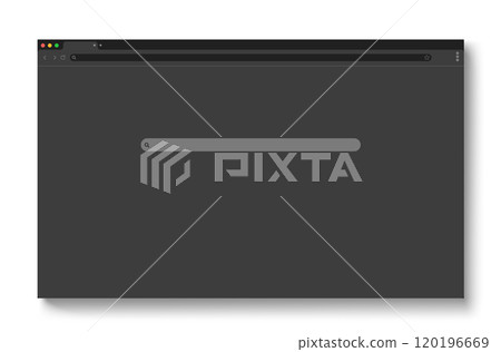 Web browser window mockup 120196669