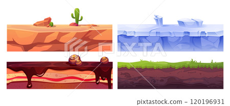 Seamless landscape texture set for game ui Seamless landscape texture set for game ui 120196931