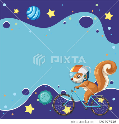 Space Adventure with Cycling Squirrel Space Adventure with Cycling Squirrel 120197536