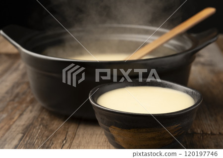 Amazake - Warm, steaming amazake 120197746