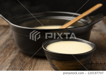 Amazake - Warm, steaming amazake 120197747