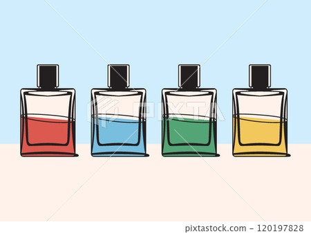 perfume bottles 120197828