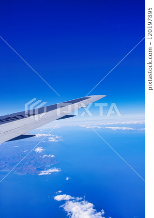 Scenery from an airplane 120197895