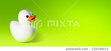 White rubber or plastic bath duck toy White rubber or plastic bath duck toy 120198014