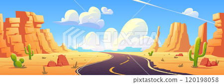 Western canyon road perspective Western canyon road perspective 120198058