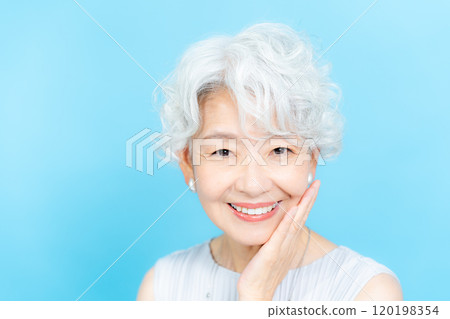 高級女性的美麗形象 120198354