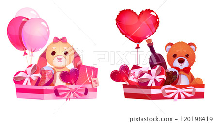 Valentine day or birthday present packs Valentine day or birthday present packs 120198419