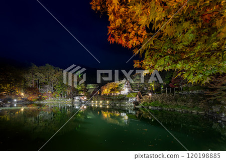 飛驒民俗村 飛驒之裡 秋日點燈 岐阜縣高山市 飛驒民俗村 飛驒之裡 秋日點燈 岐阜縣高山市 120198885