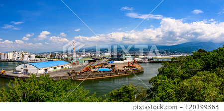 Panorama photo of Tagonoura 120199363