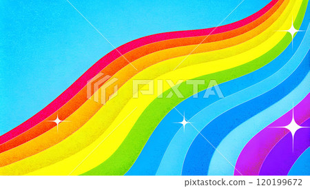 彩色插畫背景 120199672