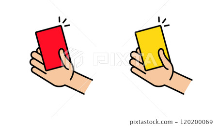 Red card and yellow card 120200069