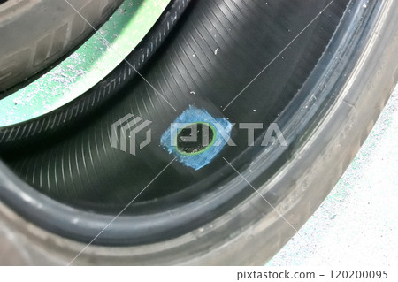 輪胎刺破修補 輪胎刺破修補 120200095