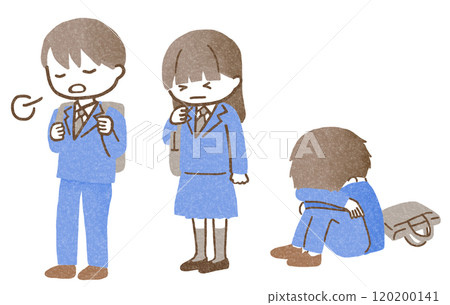 Children who don't want to go to school Children who don't want to go to school 120200141