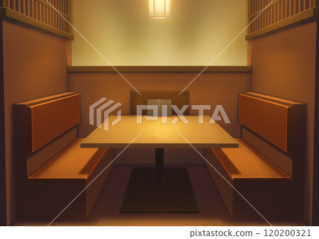 The image is of a table seating at an izakaya. 120200321