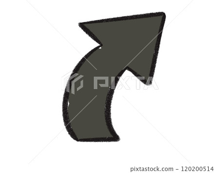 Curved arrow icon (black) Curved arrow icon (black) 120200514
