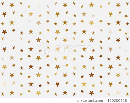 豪華星形圖案背景白色和金色 120200528