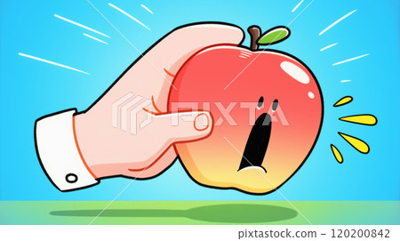 “抓住蘋果的手” “抓住蘋果的手” 120200842