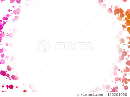 Circle x glitter polka dot background (red) 1 120201068