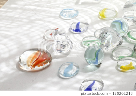 年糕和彈珠的明亮圖像素材圖像 120201213