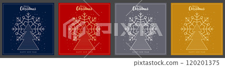 Merry Christmas and Happy New Year. A luxurious background with a festive design. Template for postcards, banners, posters and creative ideas Merry Christmas and Happy New Year. A luxurious background with a festive design. Template for postcards, banners, posters and creative ideas 120201375