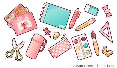 Kawaii school supplies set Kawaii school supplies set 120201529