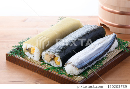 鄉村壽司3件組(紫菜捲、海帶捲、秋刀魚壽司) 鄉土料理 和歌山縣那智勝浦町 鄉村壽司3件組(紫菜捲、海帶捲、秋刀魚壽司) 鄉土料理 和歌山縣那智勝浦町 120203789