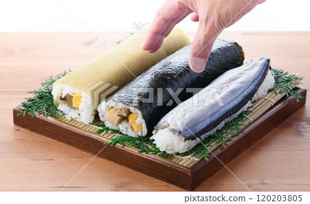 鄉村壽司3件組(紫菜捲、海帶捲、秋刀魚壽司) 鄉土料理 和歌山縣那智勝浦町 鄉村壽司3件組(紫菜捲、海帶捲、秋刀魚壽司) 鄉土料理 和歌山縣那智勝浦町 120203805
