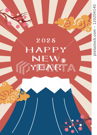 2025年蛇年新年賀卡 120204140