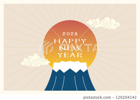 2025年蛇年新年賀卡 2025年蛇年新年賀卡 120204142