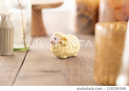 玩偶 新年賀卡材料 不 120204346