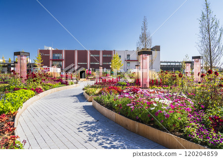 川崎市景富士見公園/主庭園風景[神奈川縣/川崎市] 120204859