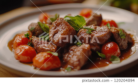 美味的番茄牛肉图片 120204894