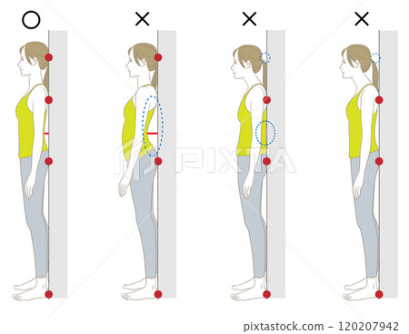 Checkered illustration of a hunchback standing with his back to the wall Checkered illustration of a hunchback standing with his back to the wall 120207942