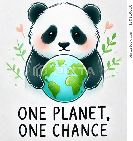 大貓熊抱地球的環保訊息 大貓熊抱地球的環保訊息 120210610