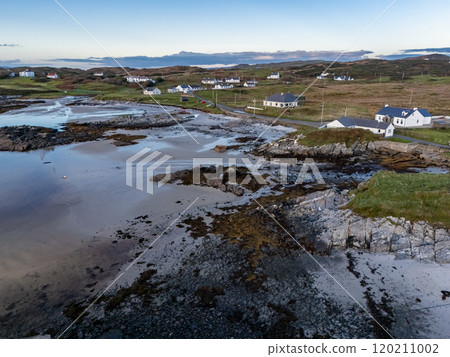 The coastline at Rossbeg in County Donegal during autumn - Ireland The coastline at Rossbeg in County Donegal during autumn - Ireland 120211002