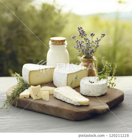 Fromage regional. Camembert cheese. French reblochon cheese Fromage regional. Camembert cheese. French reblochon cheese 120211228